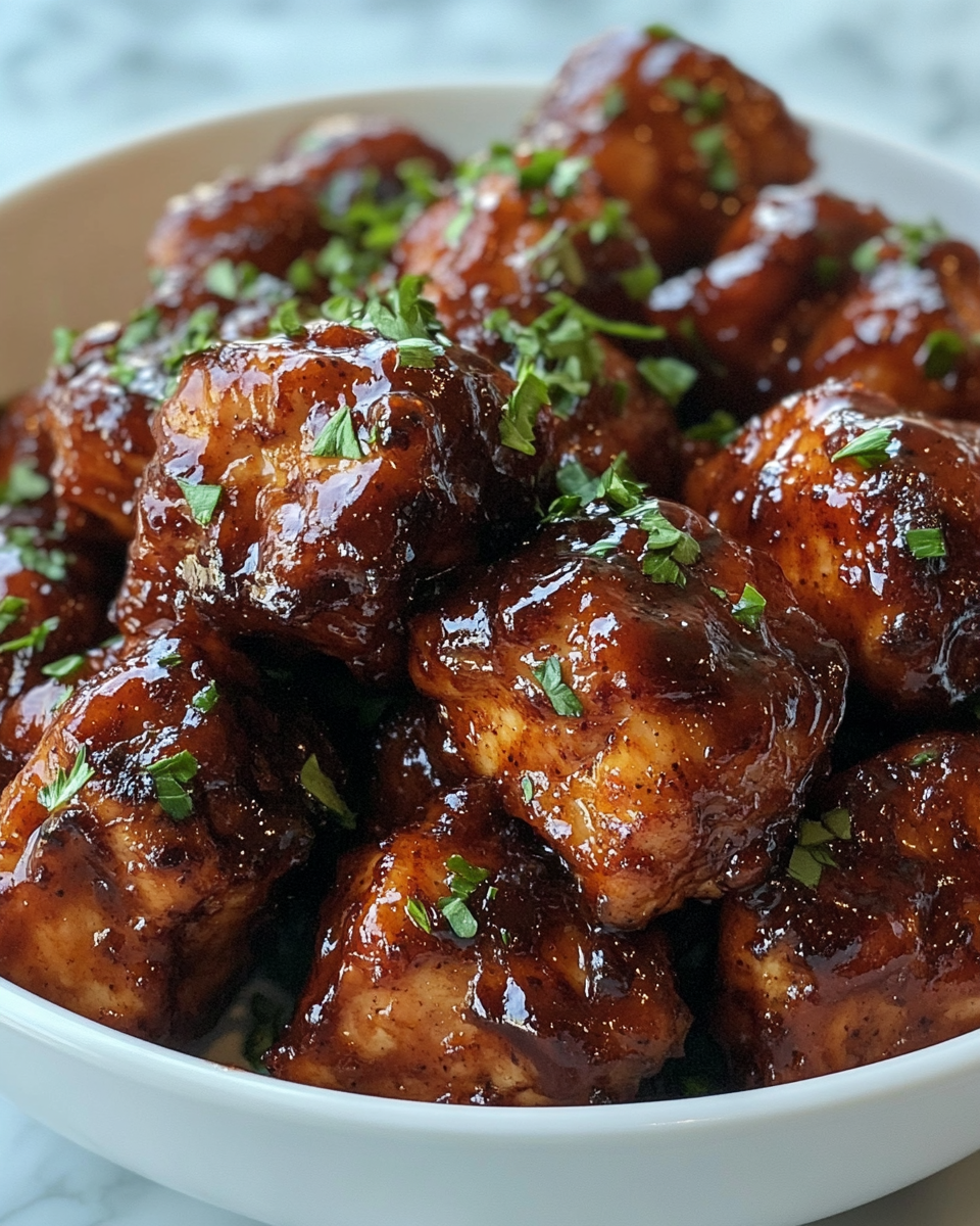BBQ Air Fryer Chicken Bites: 5 Simple Savory Steps