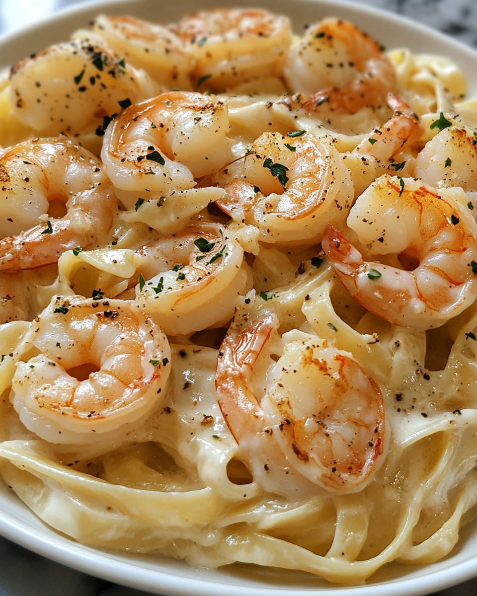 Classic Creamy Shrimp Alfredo 1 Amazing Surprising Dish