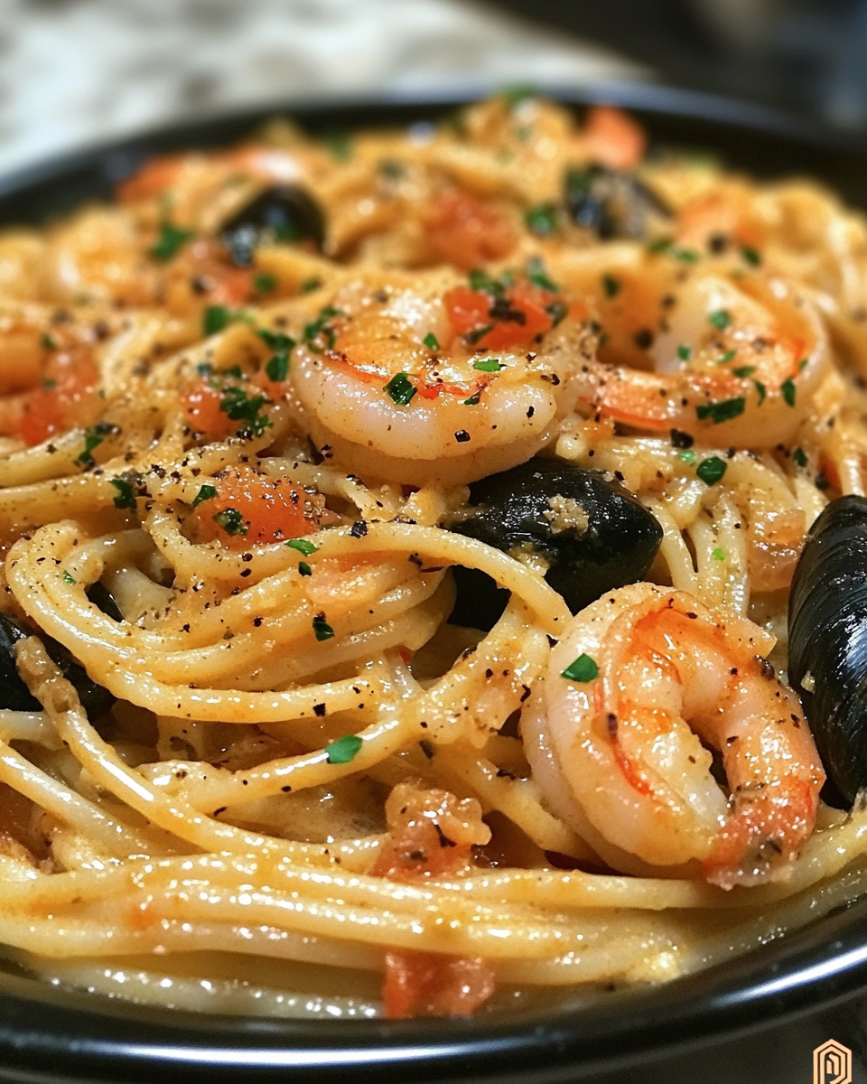 Creamy Seafood Shrimp Linguine 7 Amazing Cozy Recipe