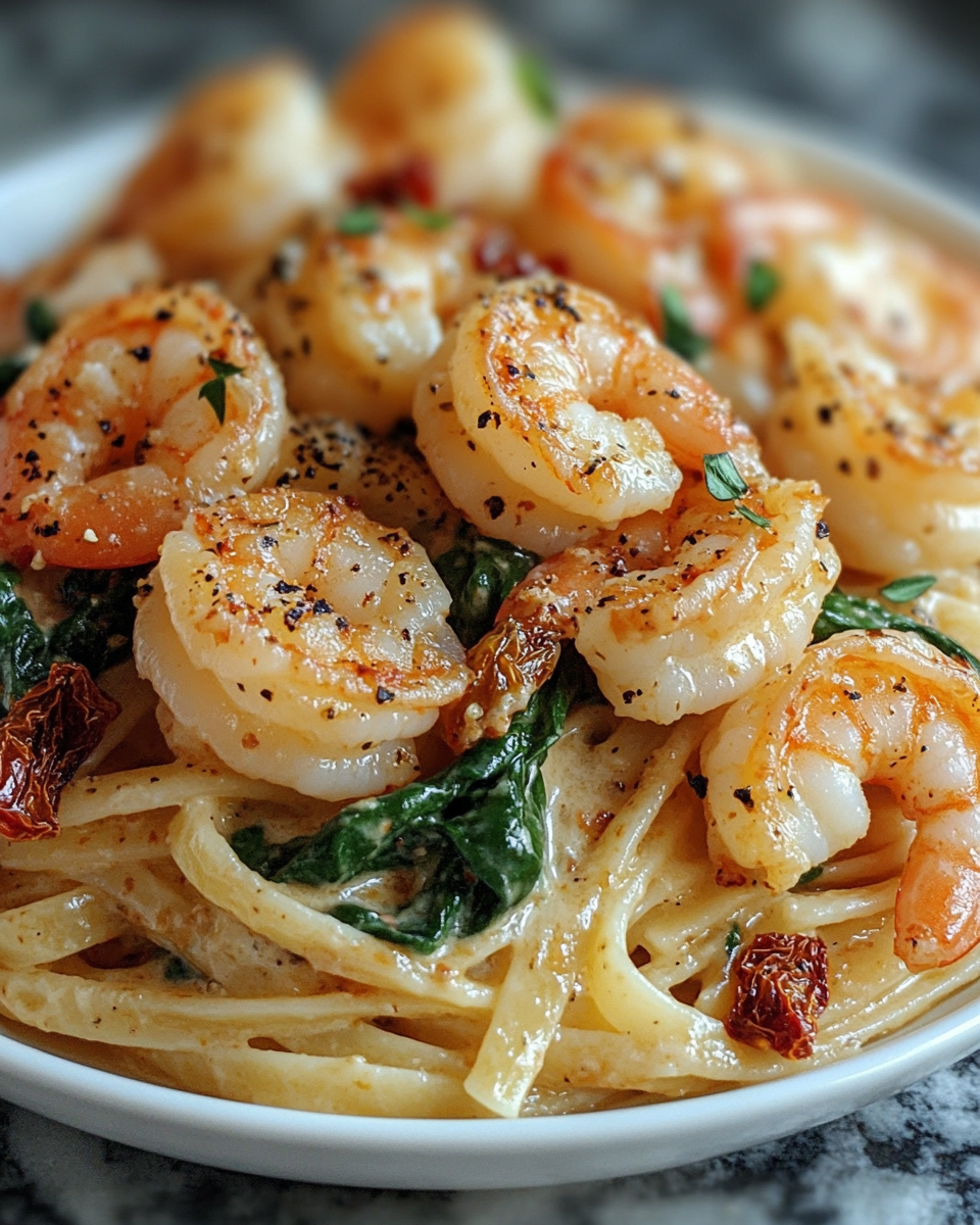 Creamy Tuscan Merry Me Shrimp Pasta 1 Amazing Cozy Delight