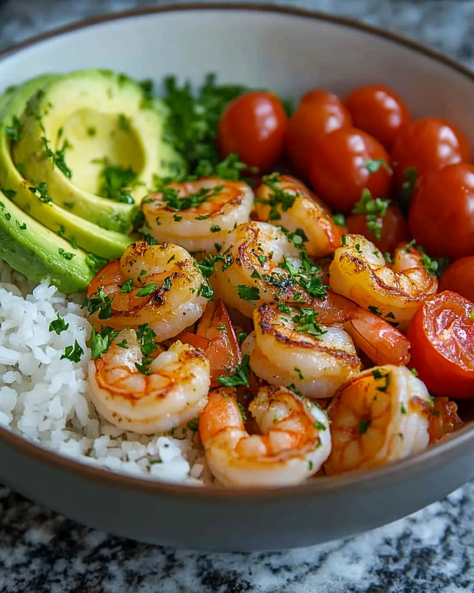 Simple Shrimp Dinner Bowl