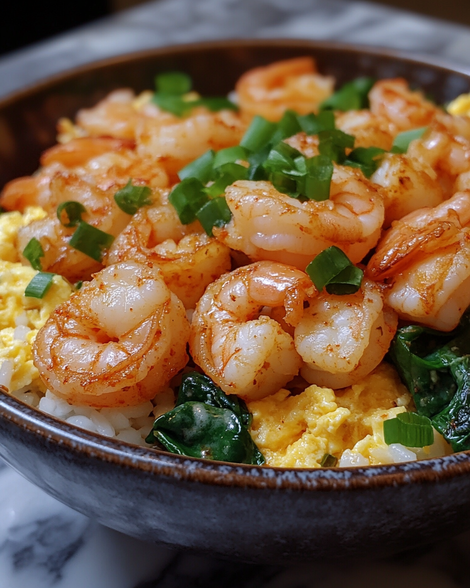 Shrimp and Egg Scramble Bowl: 5 Terrific Delighted Bowls